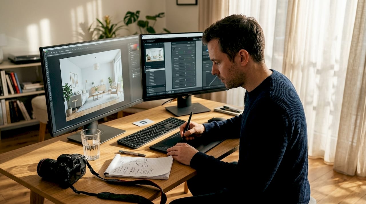 Why professional photo editing elevates property visuals