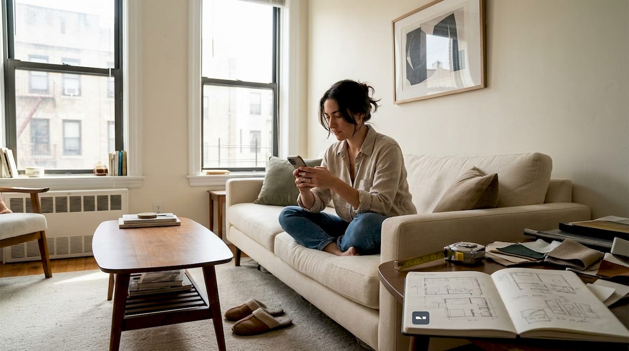 Why mobile photo editing apps win for interior design