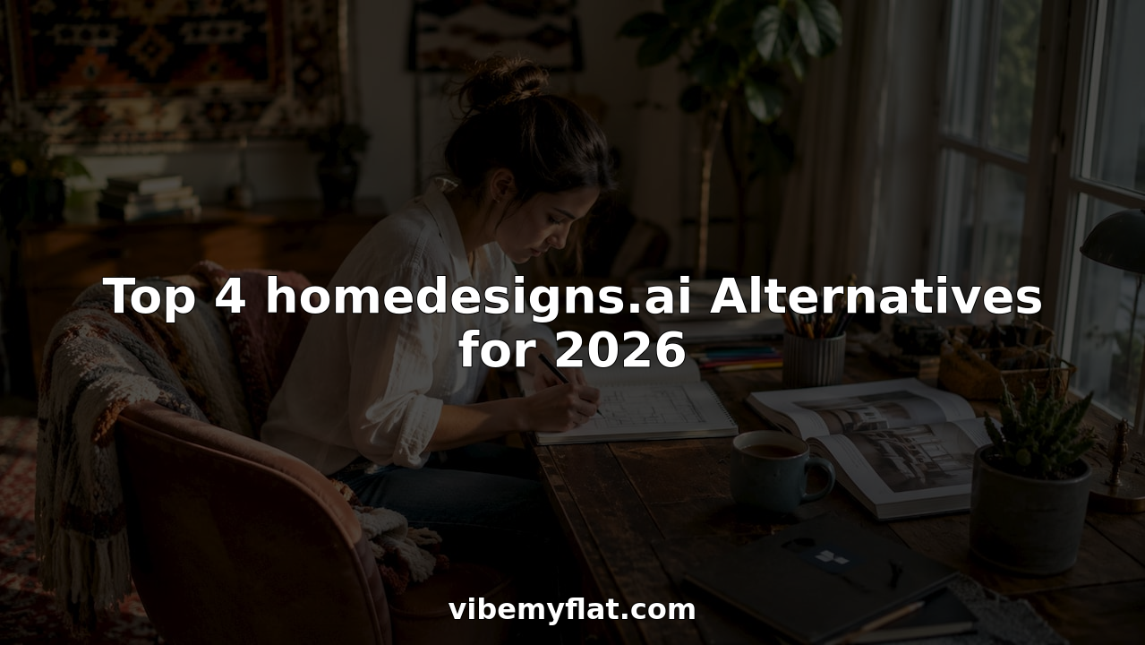 Top 4 homedesigns.ai Alternatives for 2026