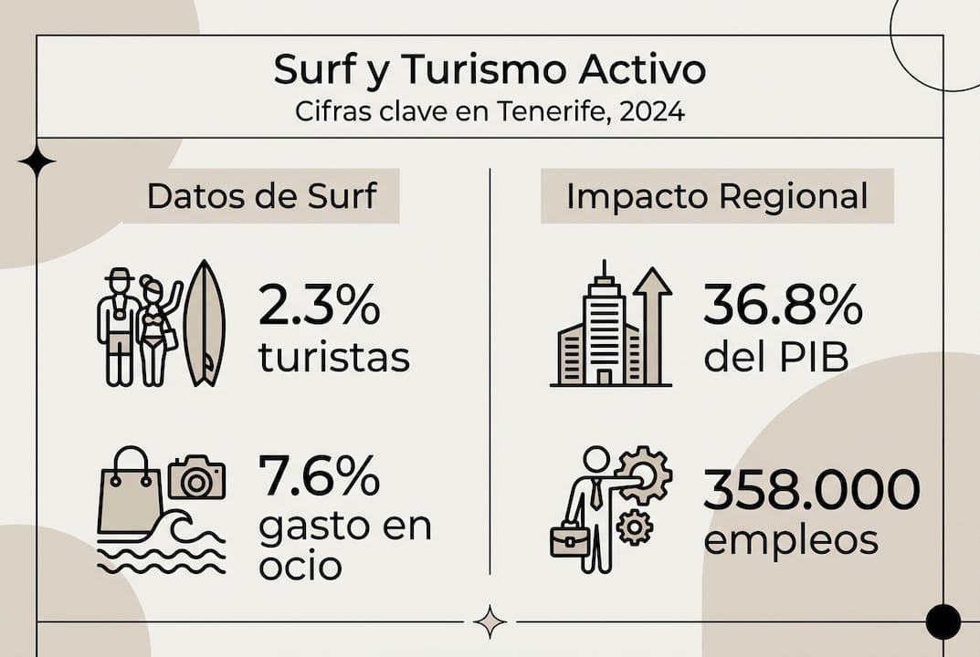 Surf y turismo activo en Tenerife: guía para principiantes