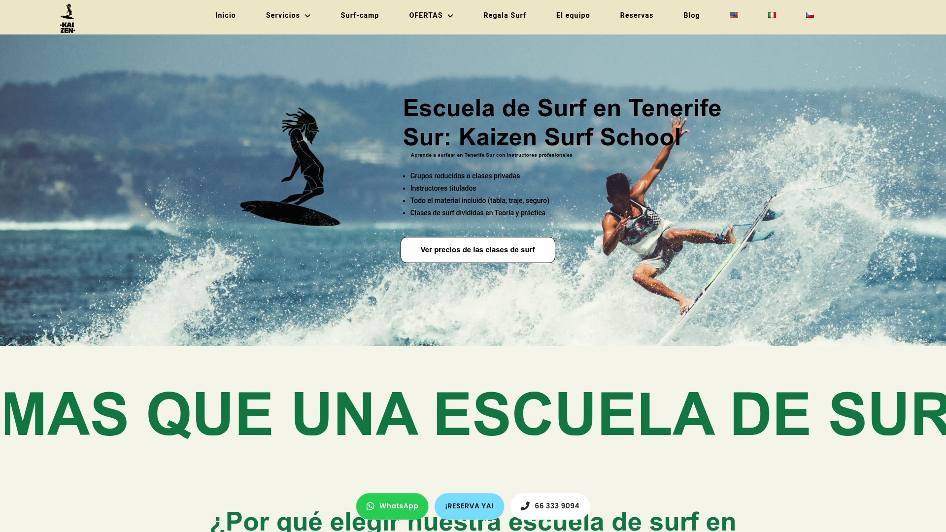 Top 3 alternativas a ocadilasurfschool.com 2026