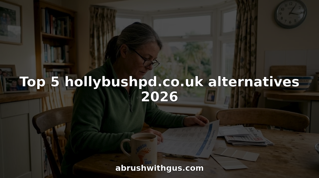 Homeowner reviewing painting service comparison chart