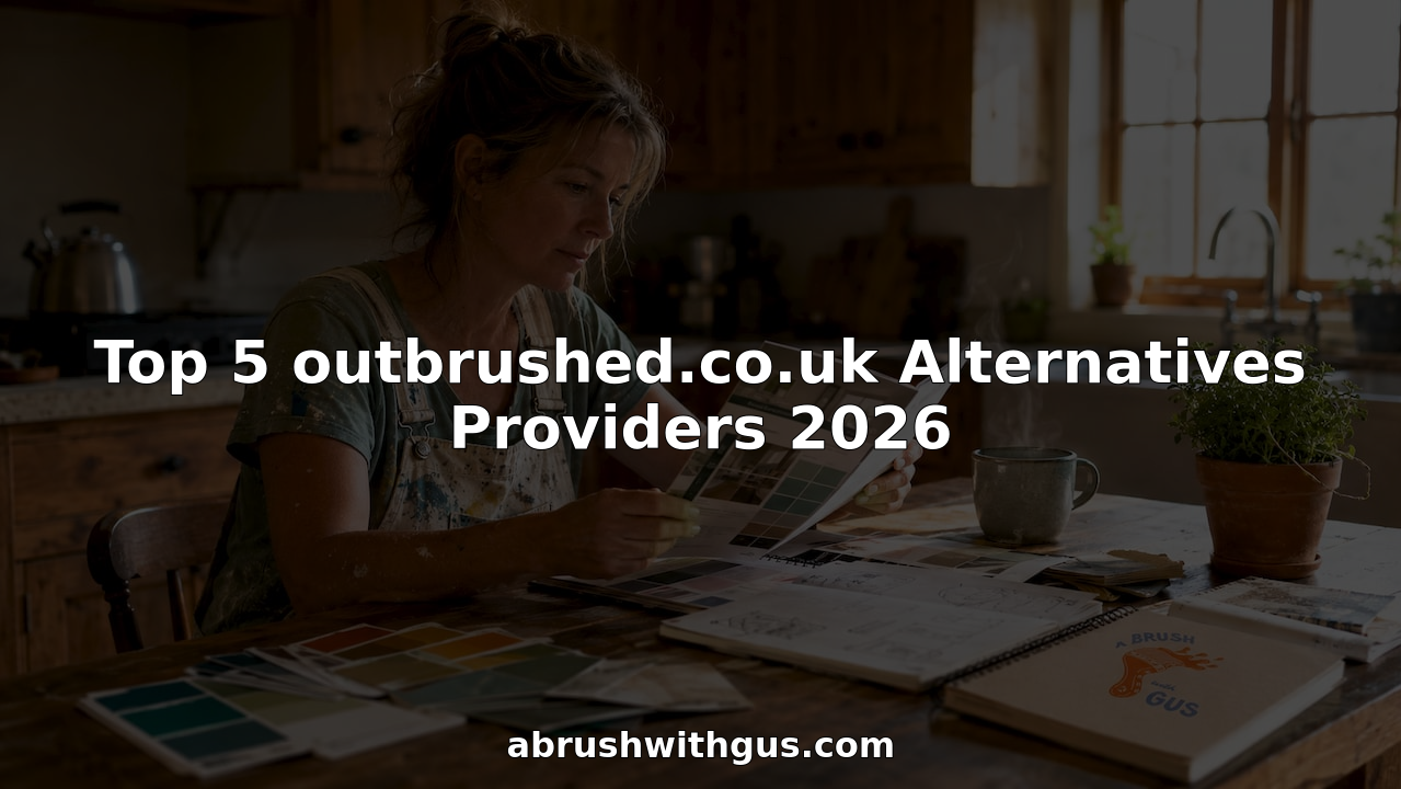 Homeowner reviewing painting contractors brochures