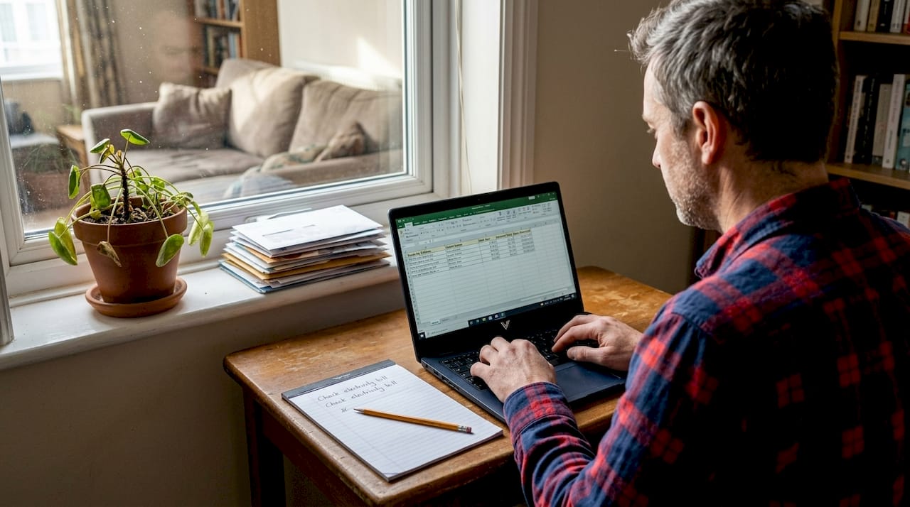 Landlord using software for digital tax records