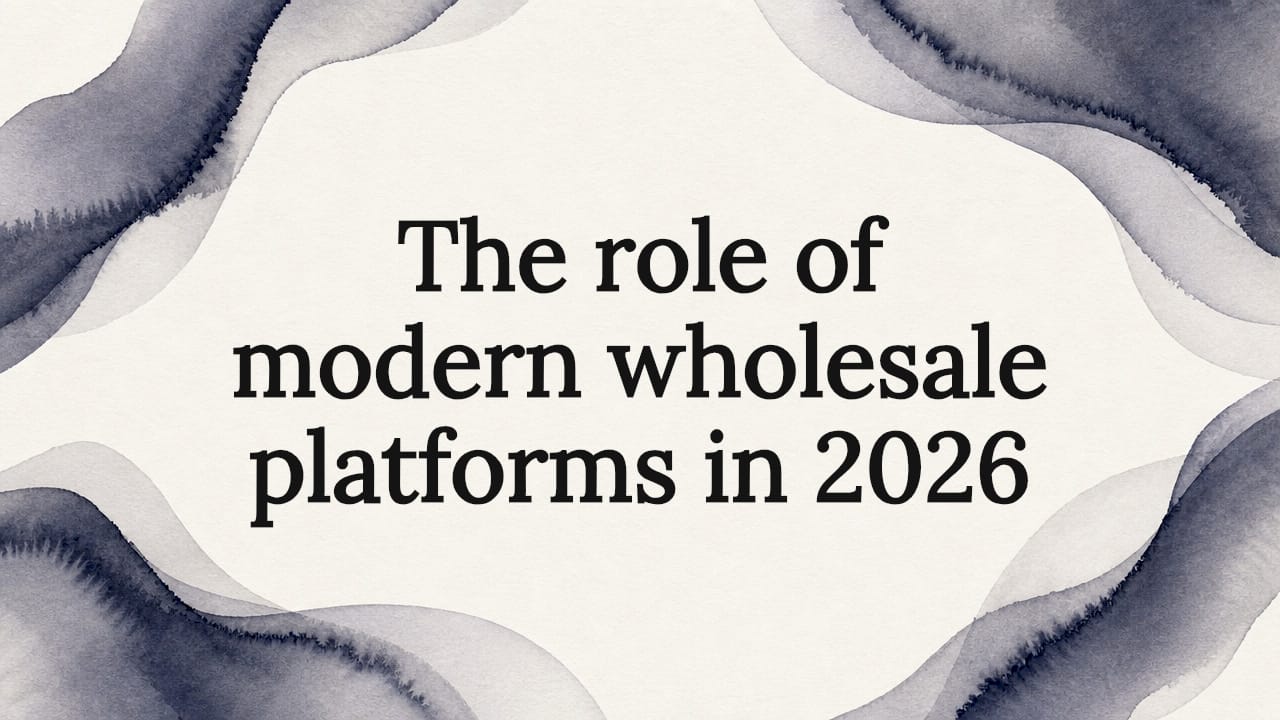 The role of modern wholesale platforms in 2026
