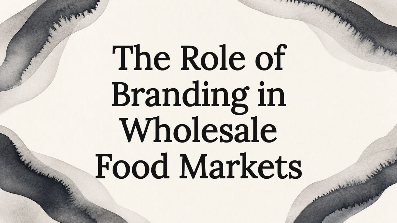 The role of branding in wholesale food markets
