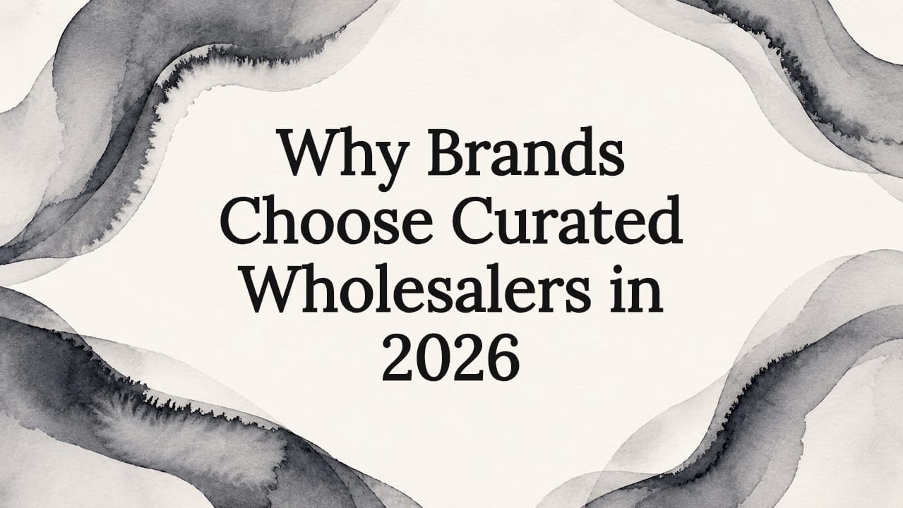 Why brands choose curated wholesalers in 2026