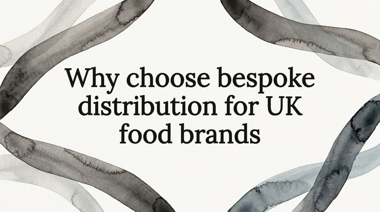 Why choose bespoke distribution for UK food brands