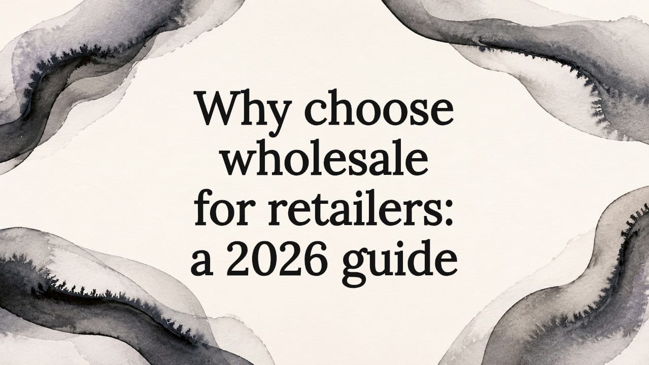 Why choose wholesale for retailers: a 2026 guide