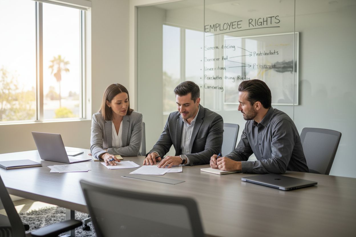 california employee rights discussion