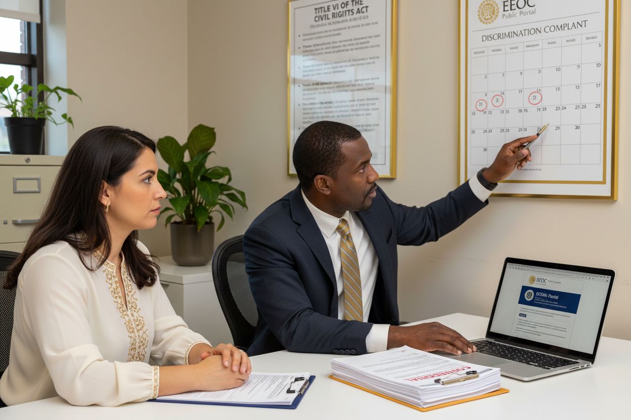 file discrimination claim