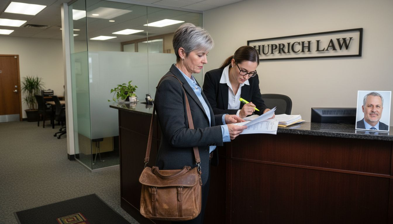Employee consulting law firm for whistleblower protection