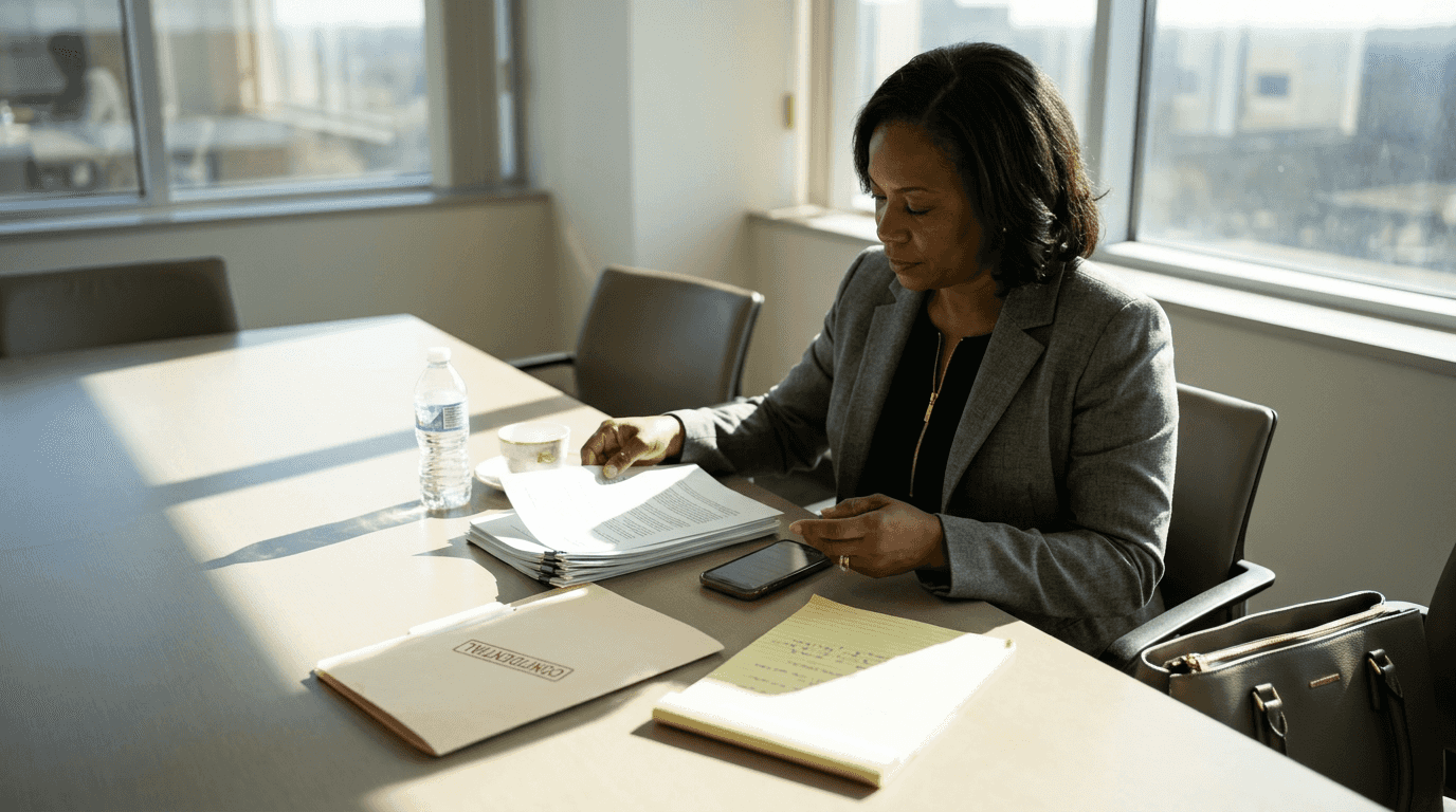 Sorting legal documents in LA government office