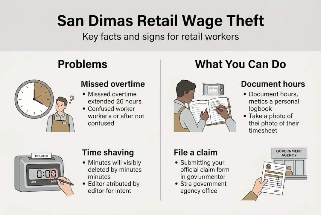 Infographic on wage theft and worker actions