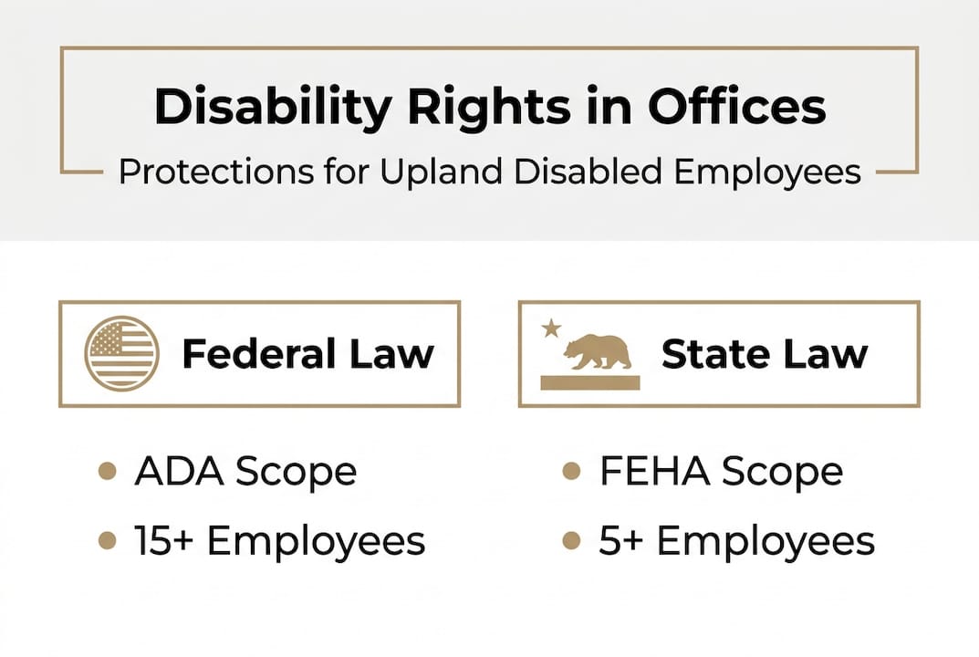 Infographic shows ADA and FEHA protections