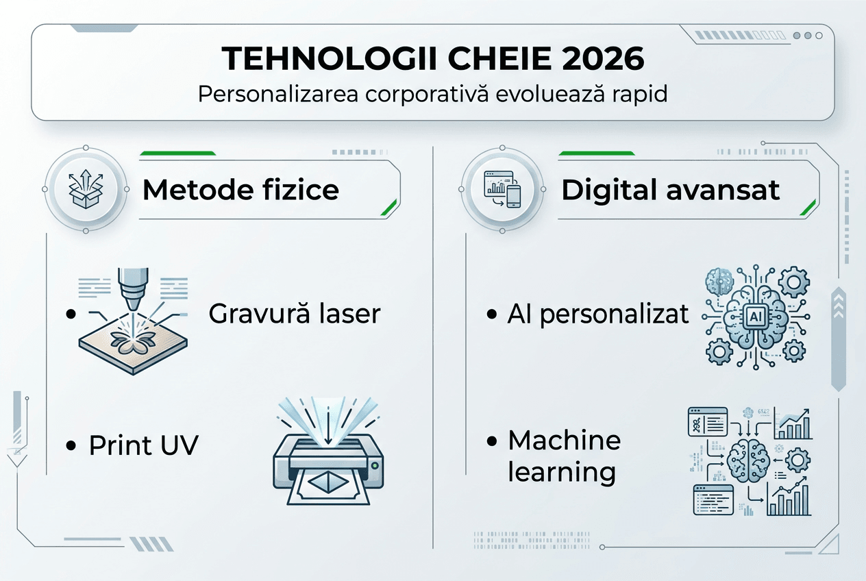 Infografic: Tendințe și tehnologii de personalizare pentru companii în 2026
