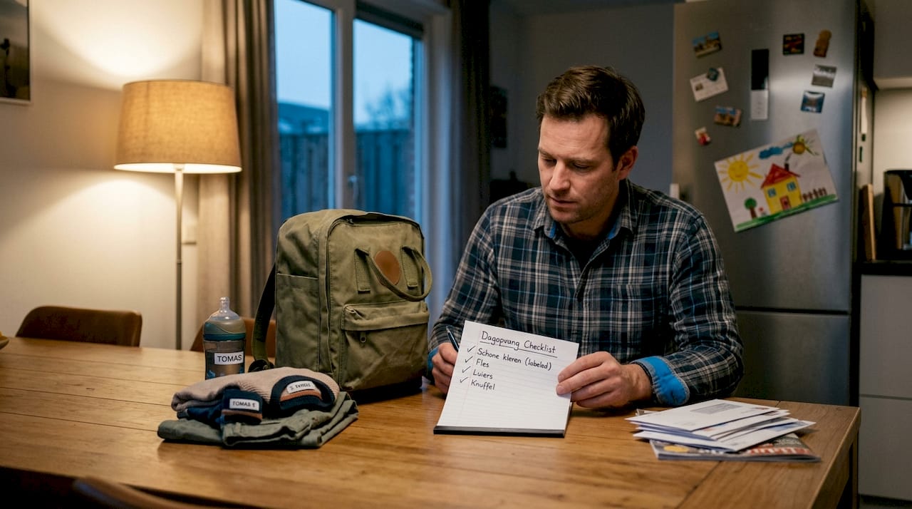 Checklist voor ouders na het ophalen van je kind bij de avondopvang
