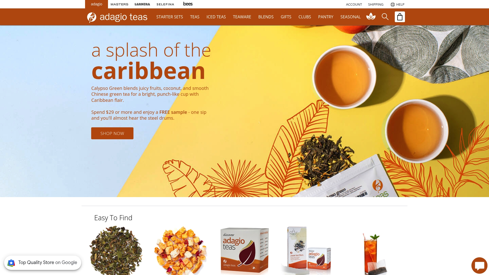 https://adagio.com