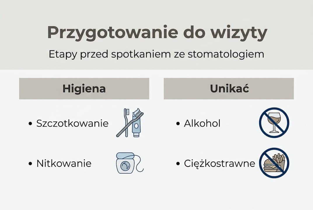 Infografika: Jak dobrze przygotować się do wizyty u dentysty