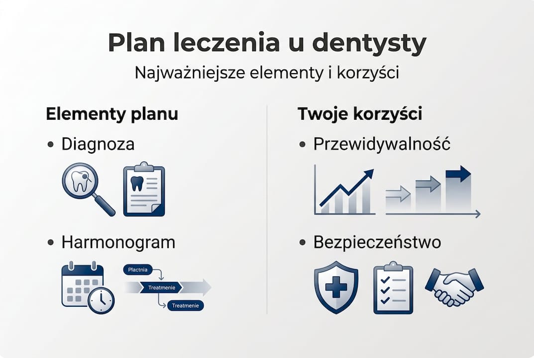 Infografika: Dlaczego warto mieć indywidualny plan leczenia stomatologicznego?