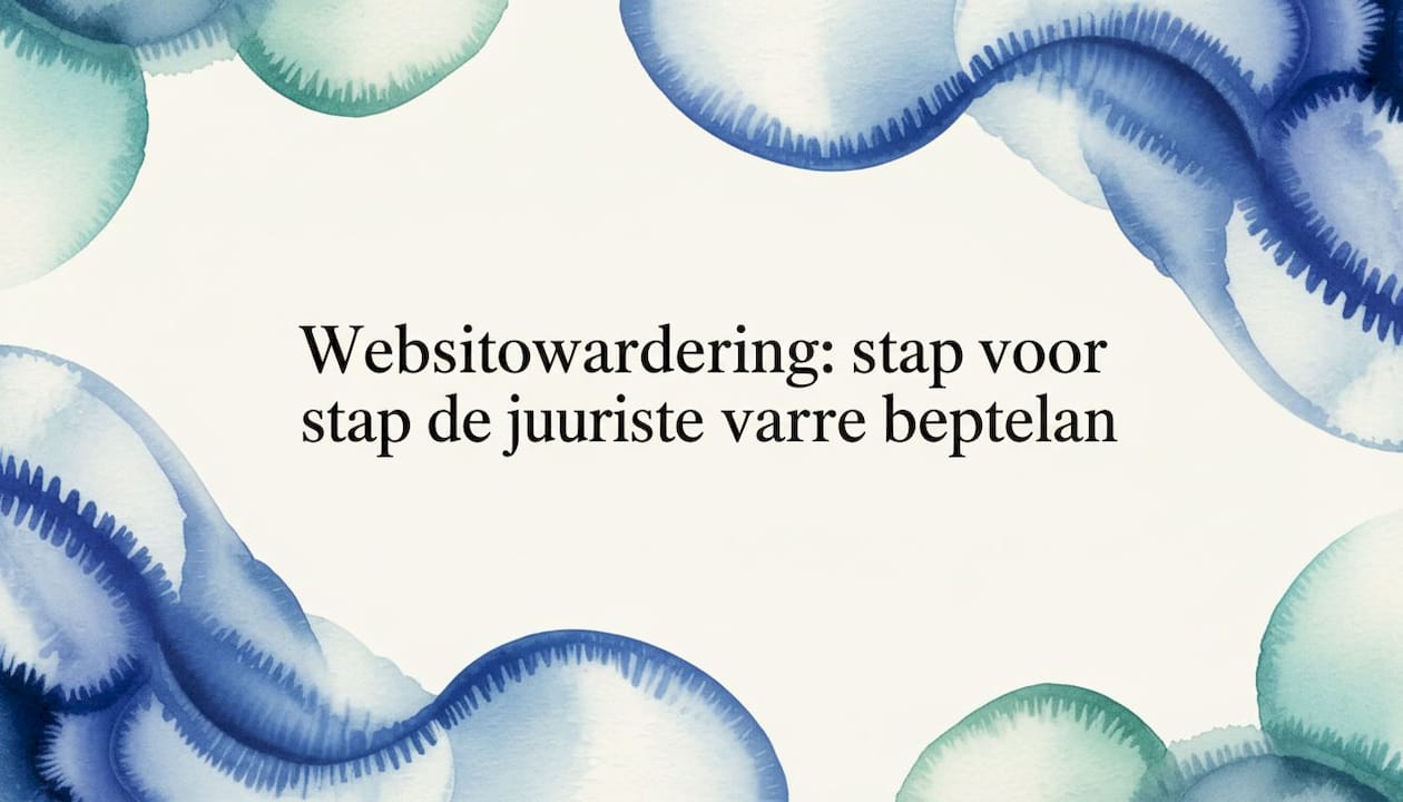 Websitewaardering: stap voor stap de juiste waarde bepalen