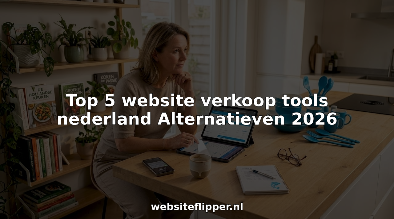 Top 5 website verkoop tools nederland Alternatieven 2026