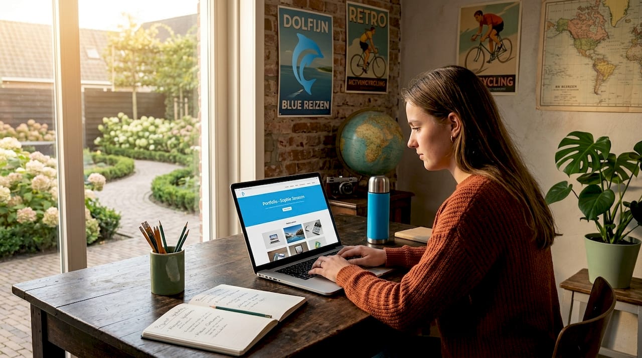 Wat is een online portfolio en hoe maak je er één?