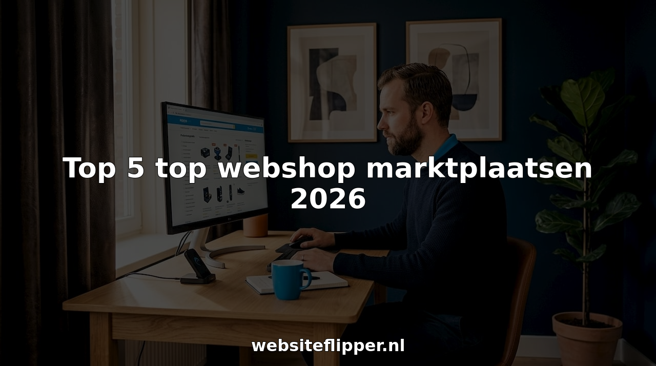Top 5 top webshop marktplaatsen 2026