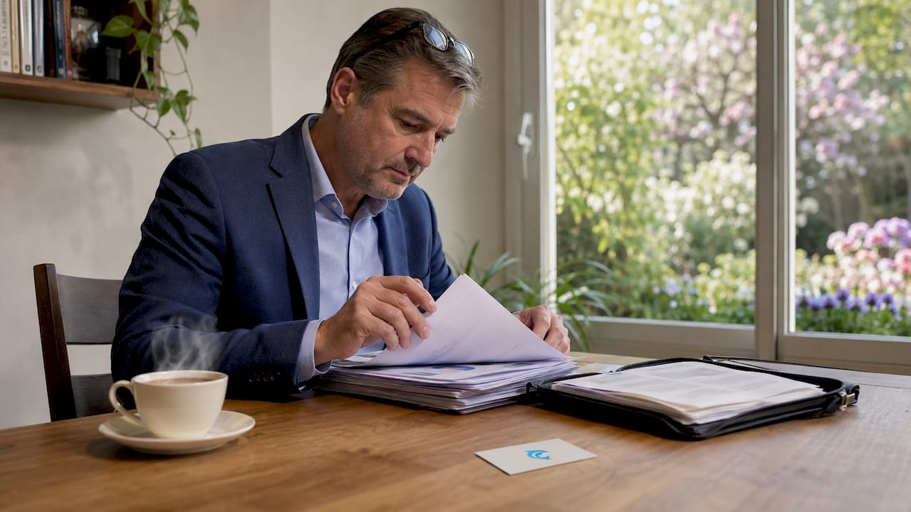Online zakelijke overname workflow: stap voor stap