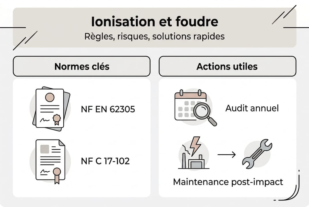 Infographie : tout savoir sur la protection contre la foudre, les normes en vigueur et les mesures à adopter