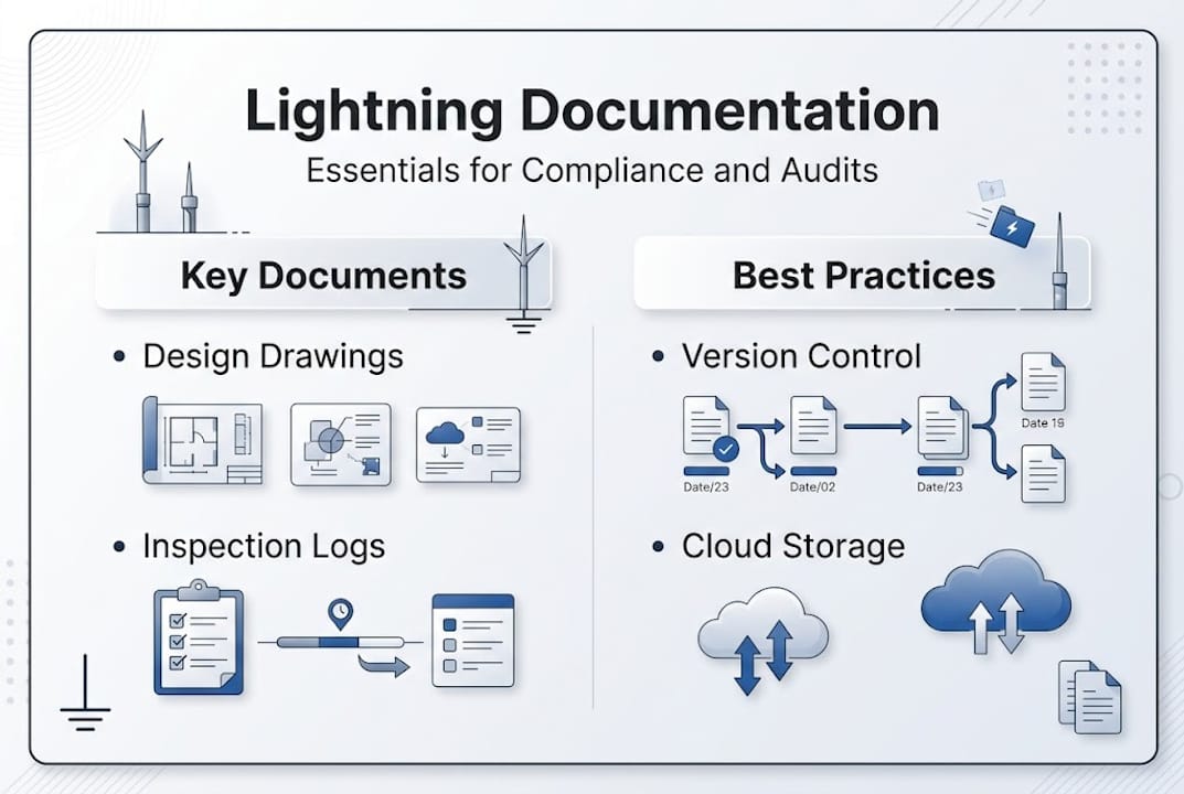 Infographic showing key documents and best practices