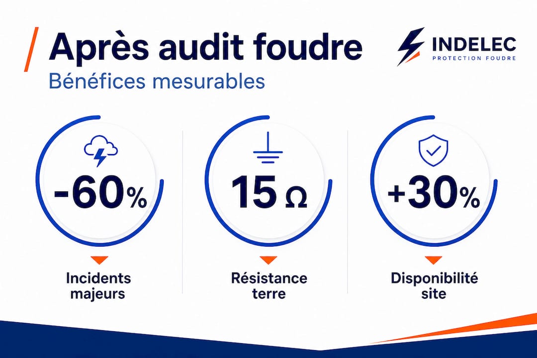 Chiffres clés de l’audit foudre : l’essentiel en infographie