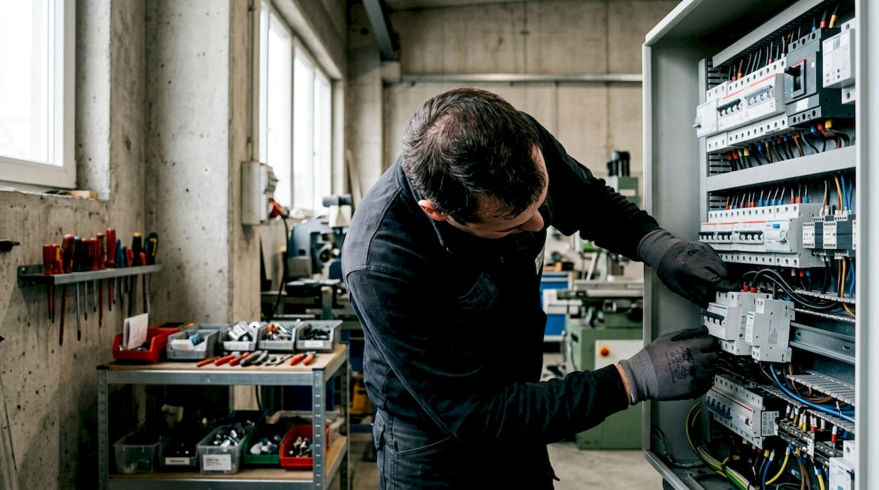 Contrôle du bon fonctionnement d’un interrupteur différentiel par une manipulation manuelle
