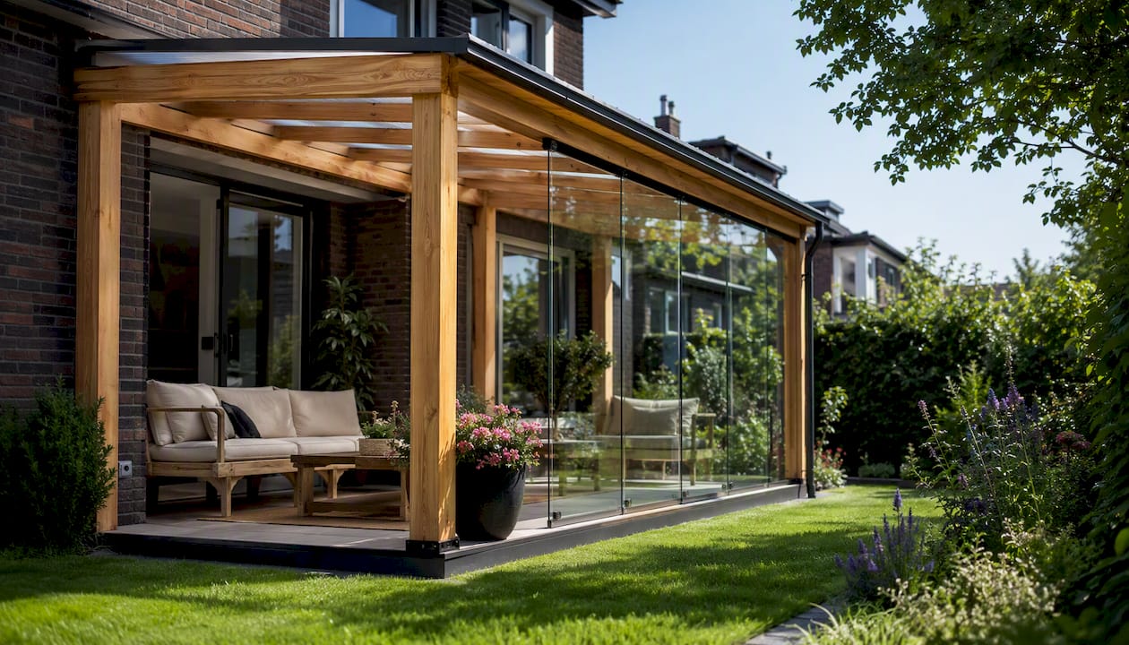Een Douglas veranda aanleggen in Rotterdam-Kralingen