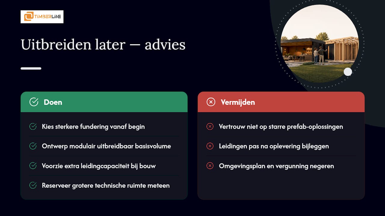 Kun je een poolhouse later nog uitbreiden of aanpassen? — overview diagram