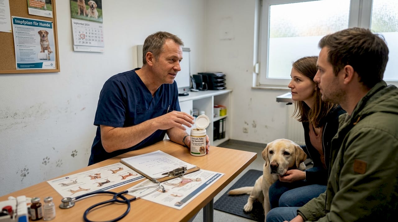 Tierärztliche Beratung zu Nahrungsergänzungsmitteln für Haustiere