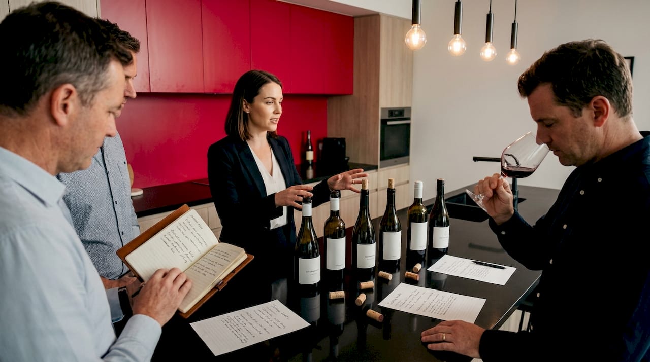 Wine class learning from critic’s guidance