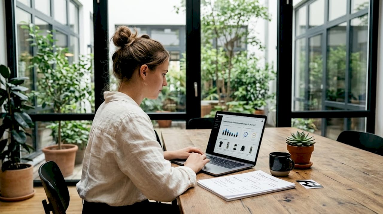 Marketing-Experte prüft individuelle Empfehlungen