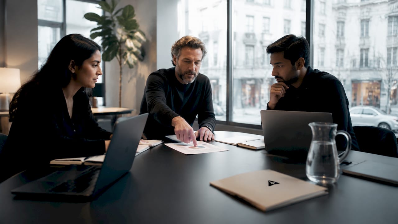 Das Team vergleicht verschiedene Kategorien von E-Commerce-Lösungen miteinander.