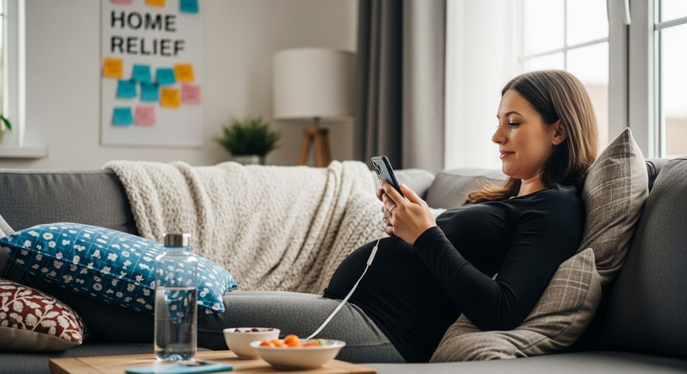 pregnant woman, home relief