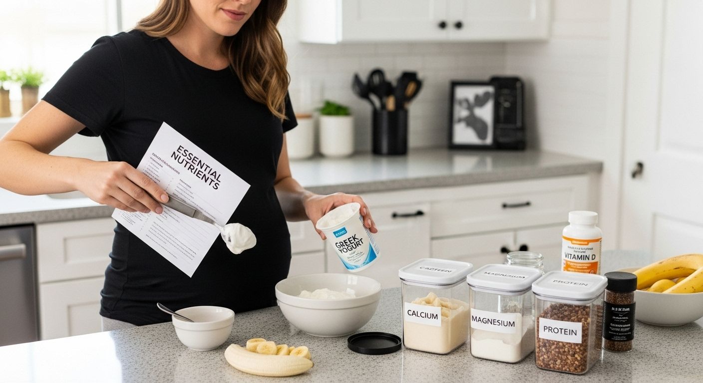 pregnancy nutrient-rich meal prep