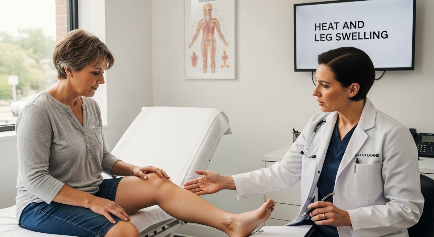 heat leg swelling doctor