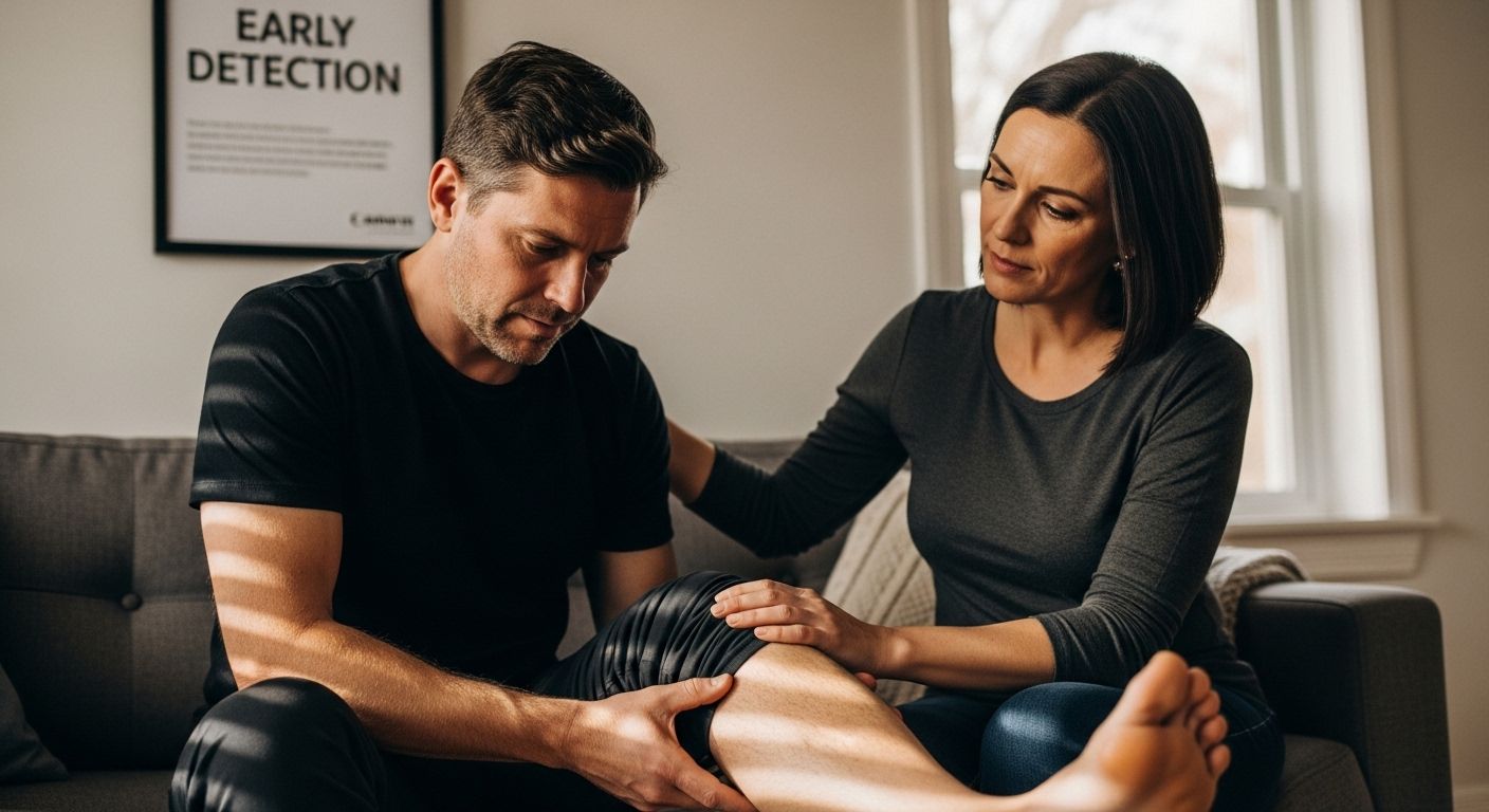 leg pain clot detection