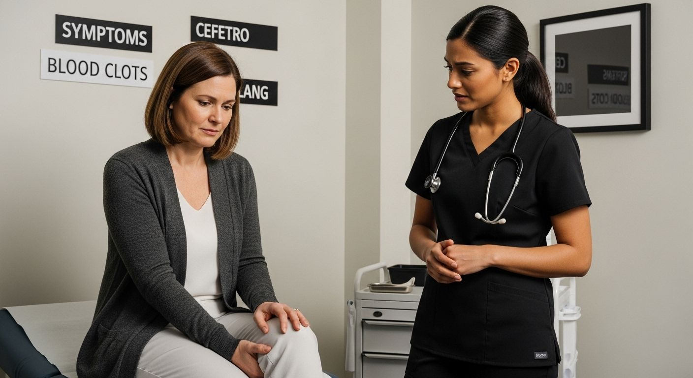 blood clot symptoms legs