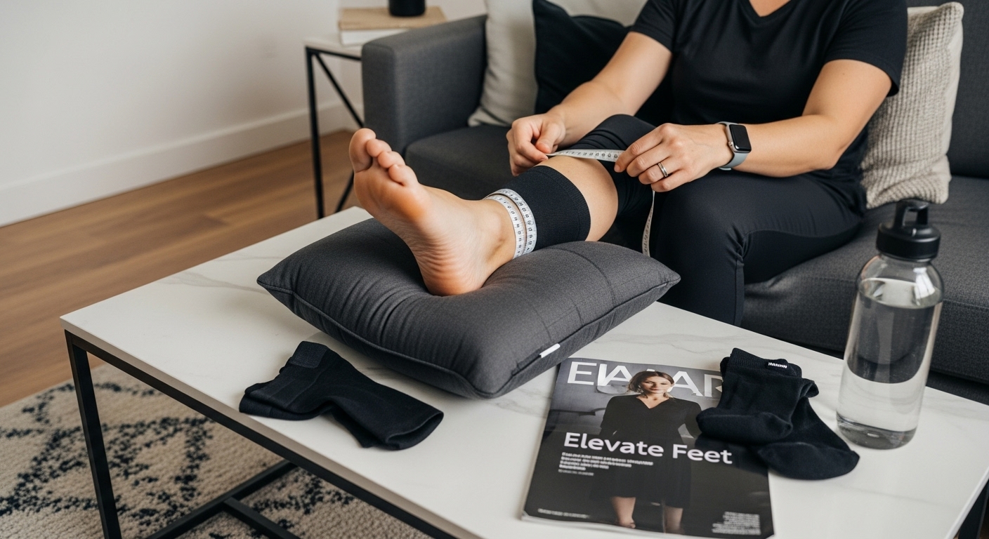foot elevation technique