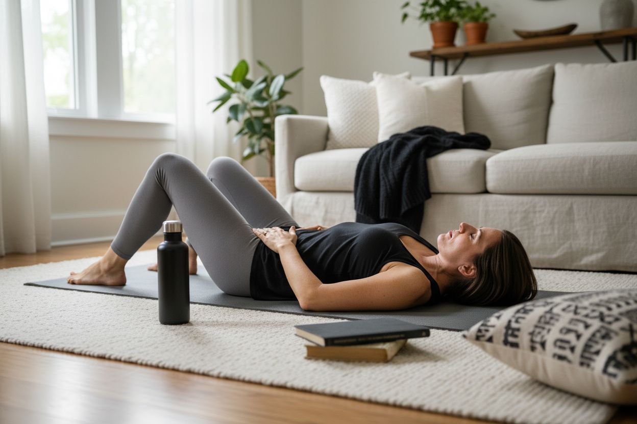 home breathing routine