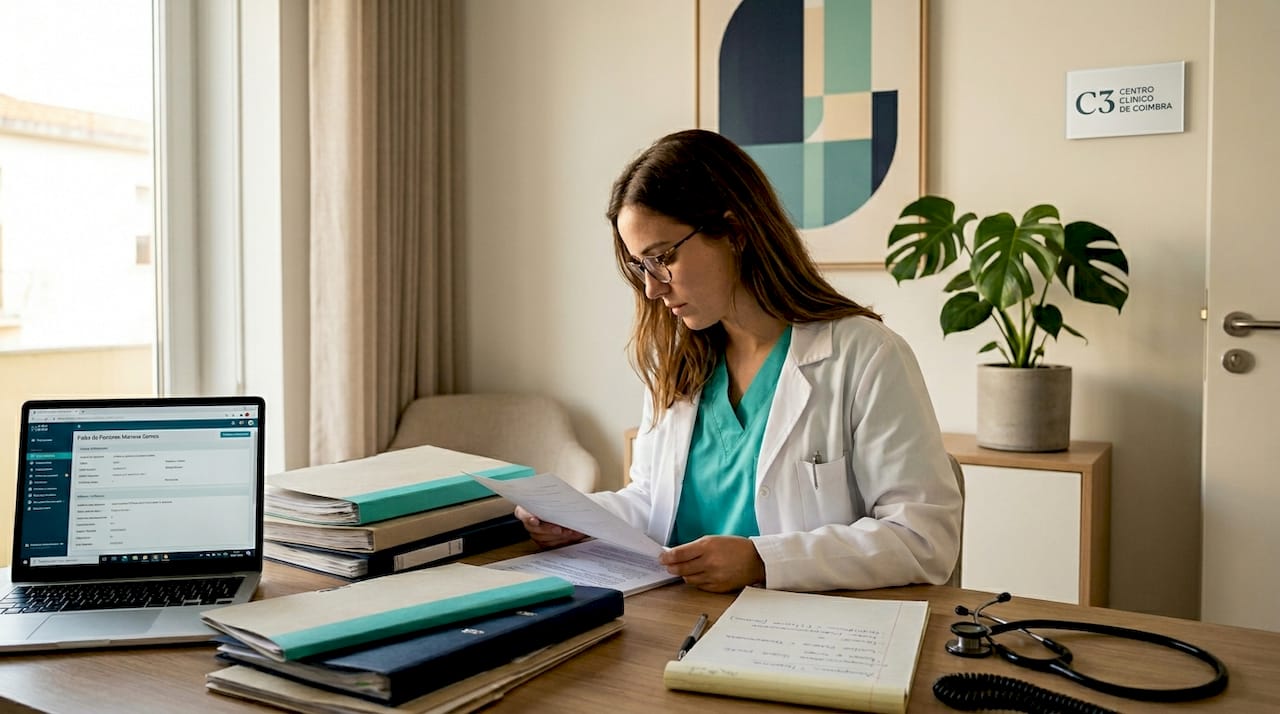 Médica a ponderar que especialidade seguir