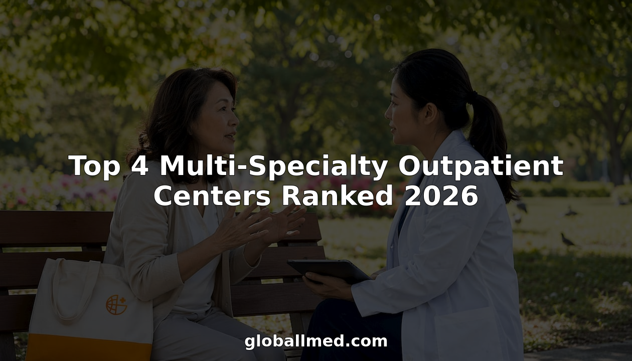 Doctor and patient in outpatient center consultation