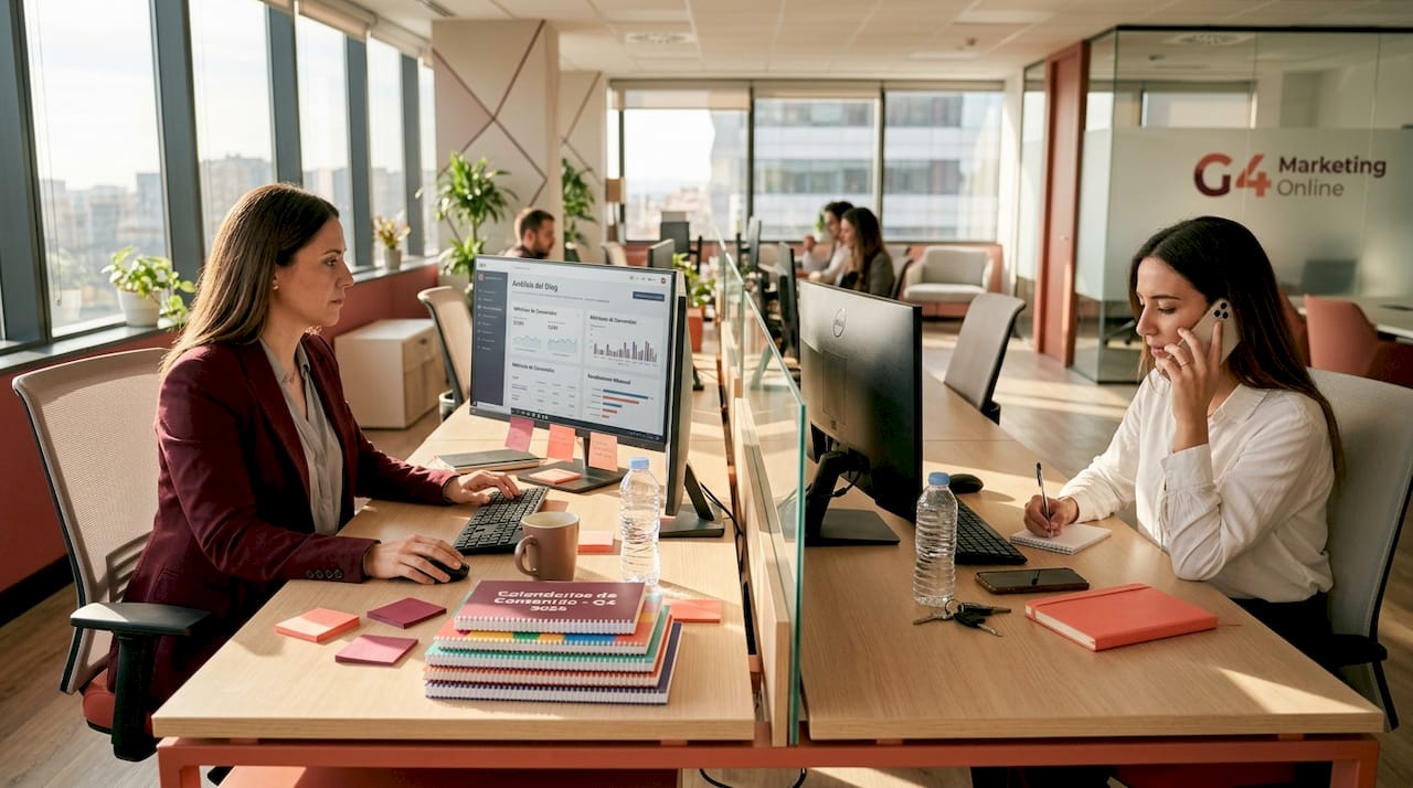 Una situación cotidiana que ilustra la diferencia entre el inbound y el outbound marketing