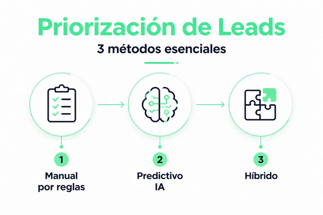 Infografía: tres formas clave de identificar y seleccionar a tus leads más valiosos